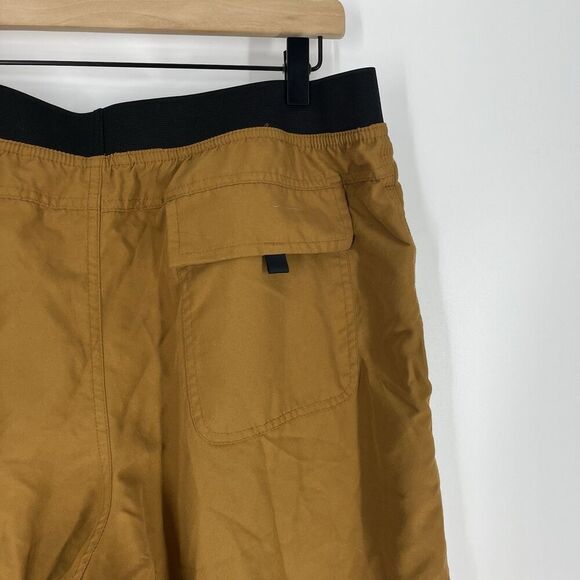 Prana Shorts Size Large Mens Retro Olive Mojo Casual Water Hybrid UPF 50 Pockets - Picture 6 of 8